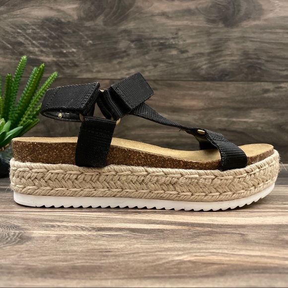 NEW Steve Madden Kaelan Espadrille Platform Sandal - Picture 6 of 10